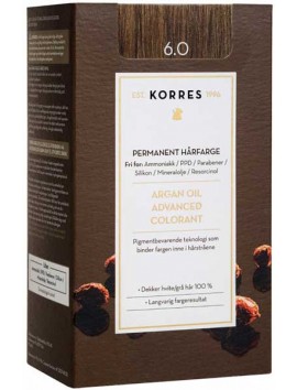 Korres Argan Oil Advanced Colorant 6.0 Ξανθό Σκούρο