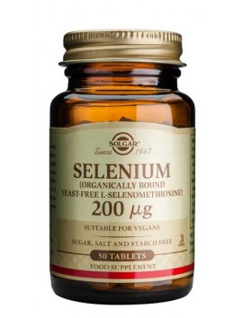 Solgar Selenium 200μg - 50tabs