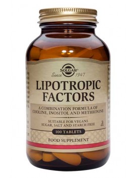 Solgar Lipotropic Factors - 100tabs