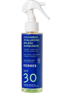 Korres Cucumber Hyaluronic Splash Sunscreen SPF30 - 150ml