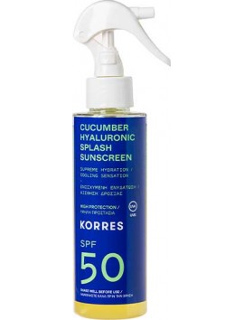 Korres Cucumber Hyaluronic Splash Sunscreen SPF50 - 150ml
