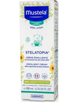 Mustela Stelatopia Emollient Cream - 200ml