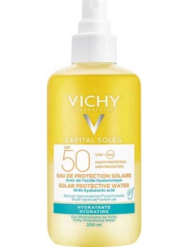 Vichy Capital Soleil Solar Protective Water with Hyaluronic Acid SPF50+ - 200ml