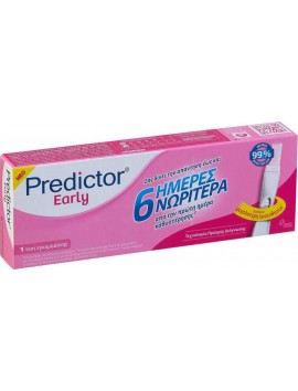 Predictor Early Τεστ Εγκυμοσύνης 6 Ημέρες Νωρίτερα - 1τεμ.