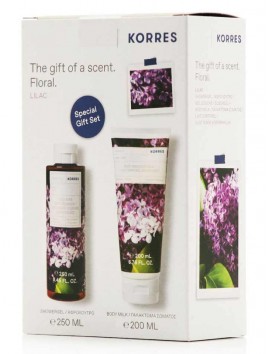 Korres Promo The Gift of a Scent Floral Lilac με Αφρόλουτρο - 250ml & Γαλάκτωμα Σώματος - 200ml