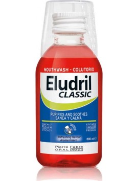 Eludril Classic Στοματικό Διάλυμα για την Ουλίτιδα κατά της Πλάκας - 200ml
