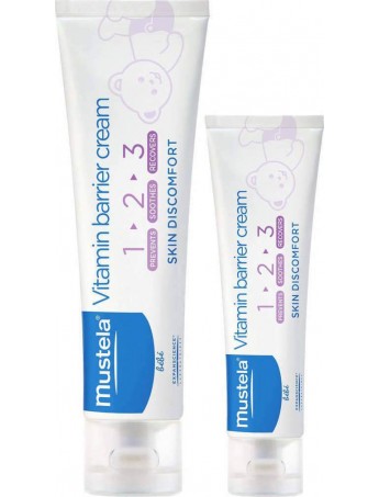 Mustela Vitamin Barrier Cream - 100ml & 50ml