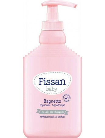 Fissan Baby Bagnetto Σαμπουάν & Αφρόλουτρο με Αντλία - 500ml